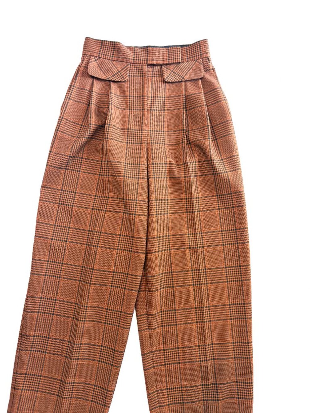 C/MEO Collective brown plaid trousers XS - Picture 2 of 8
